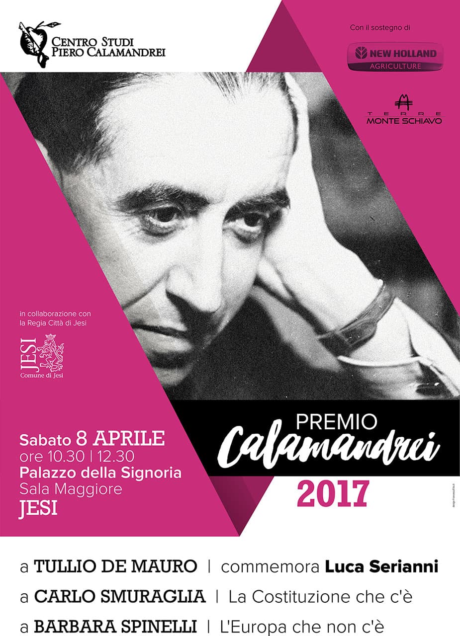 immagine per Premio Calamandrei 2017 a Tullio De Mauro