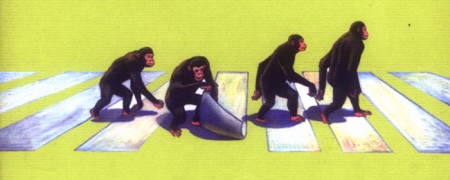immagine per Lo scimpanzé e i Beatles