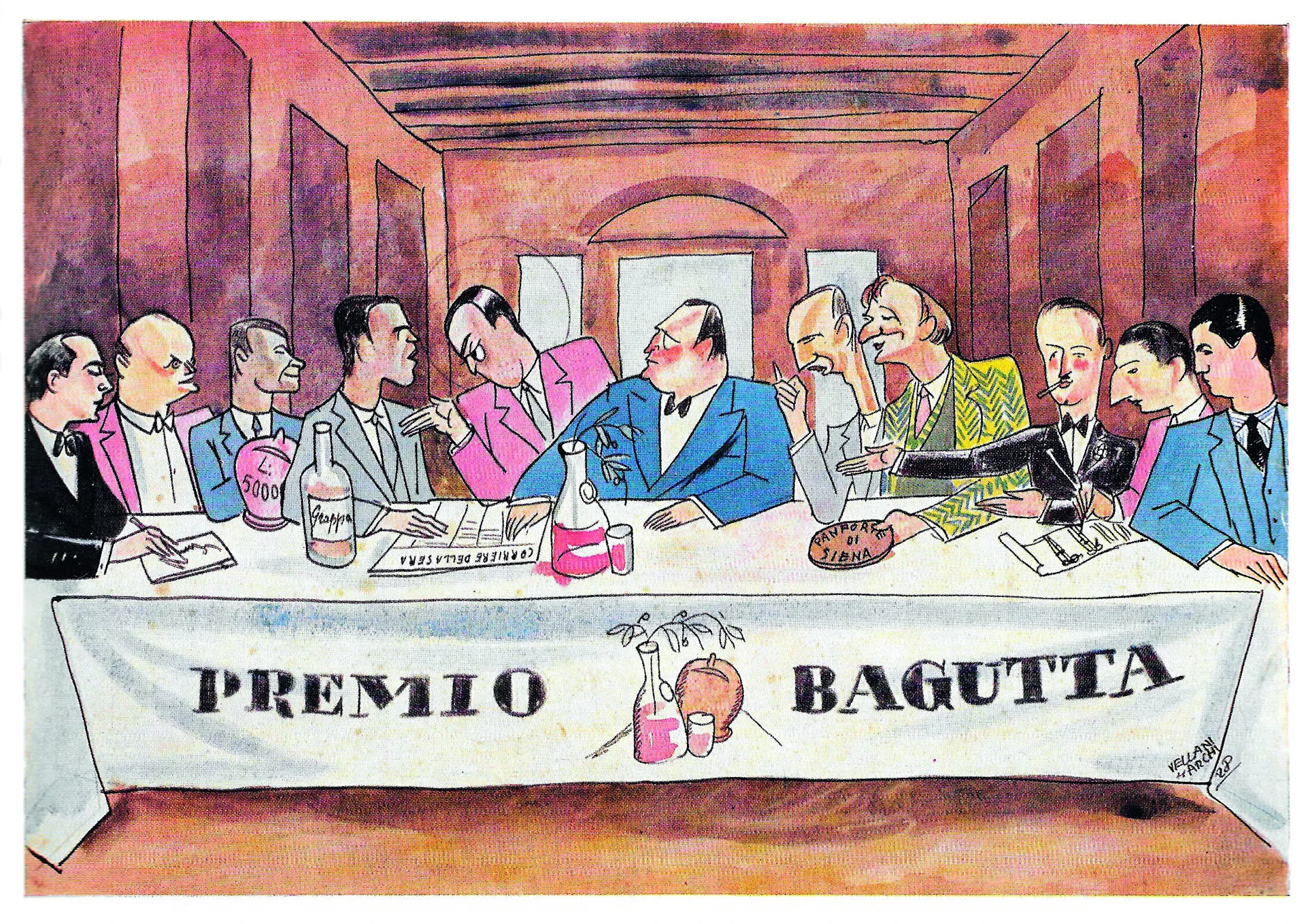 immagine per A Casa Bellonci si inaugura la mostra Premio Bagutta. Una storia lunga 100 anni